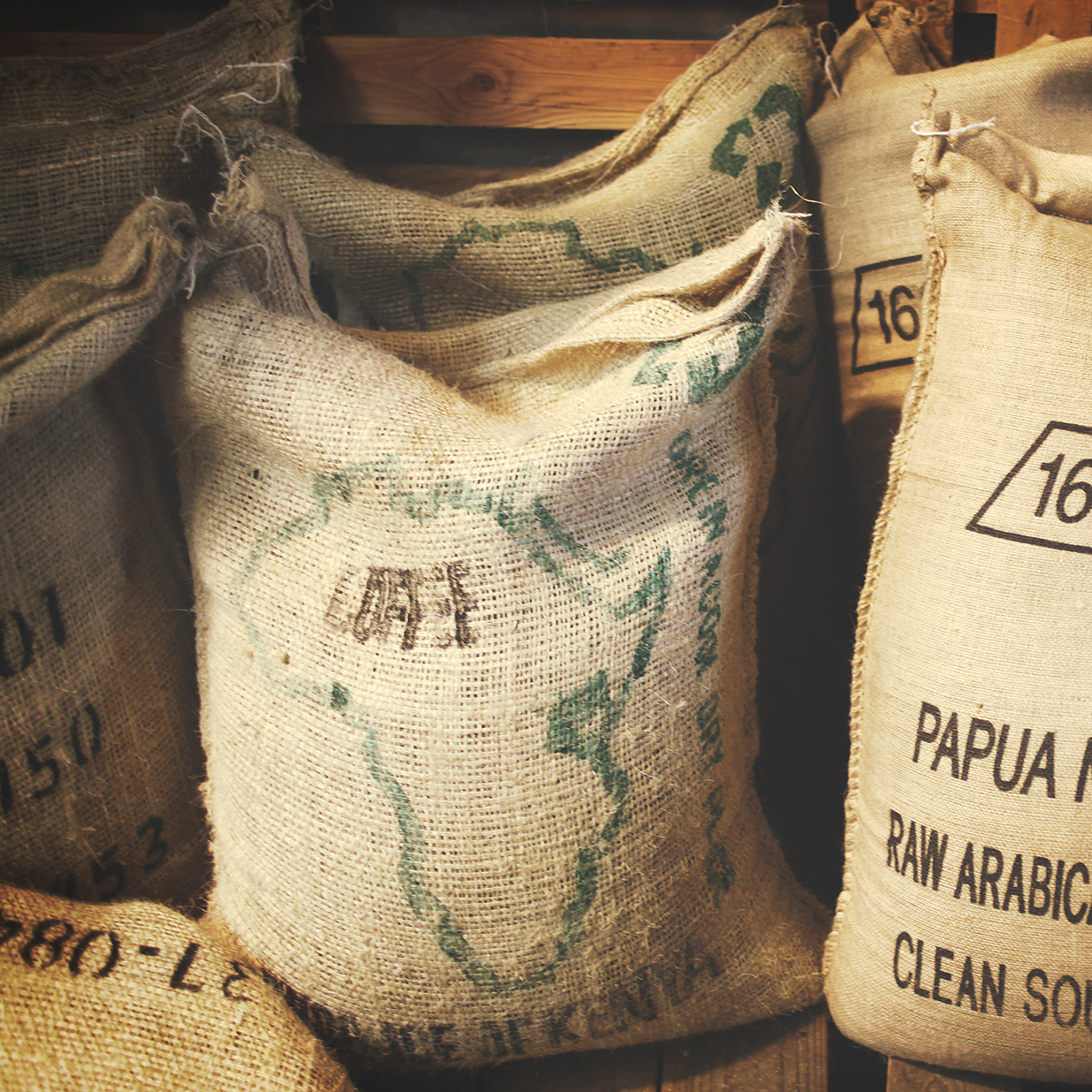 Burlap Coffee Bags