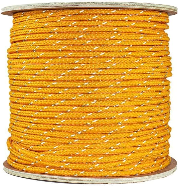 SGT.KNOTS Poly Rope  (1/4 x 1000ft, Yell