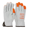 Pip Leather Glove Hi Vis Large