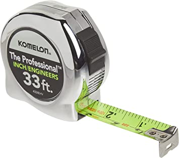 Komelon 33 Engineering Tape Measure