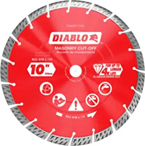 Diablo Disc Cut-Off Dmnd Segmntd 10In