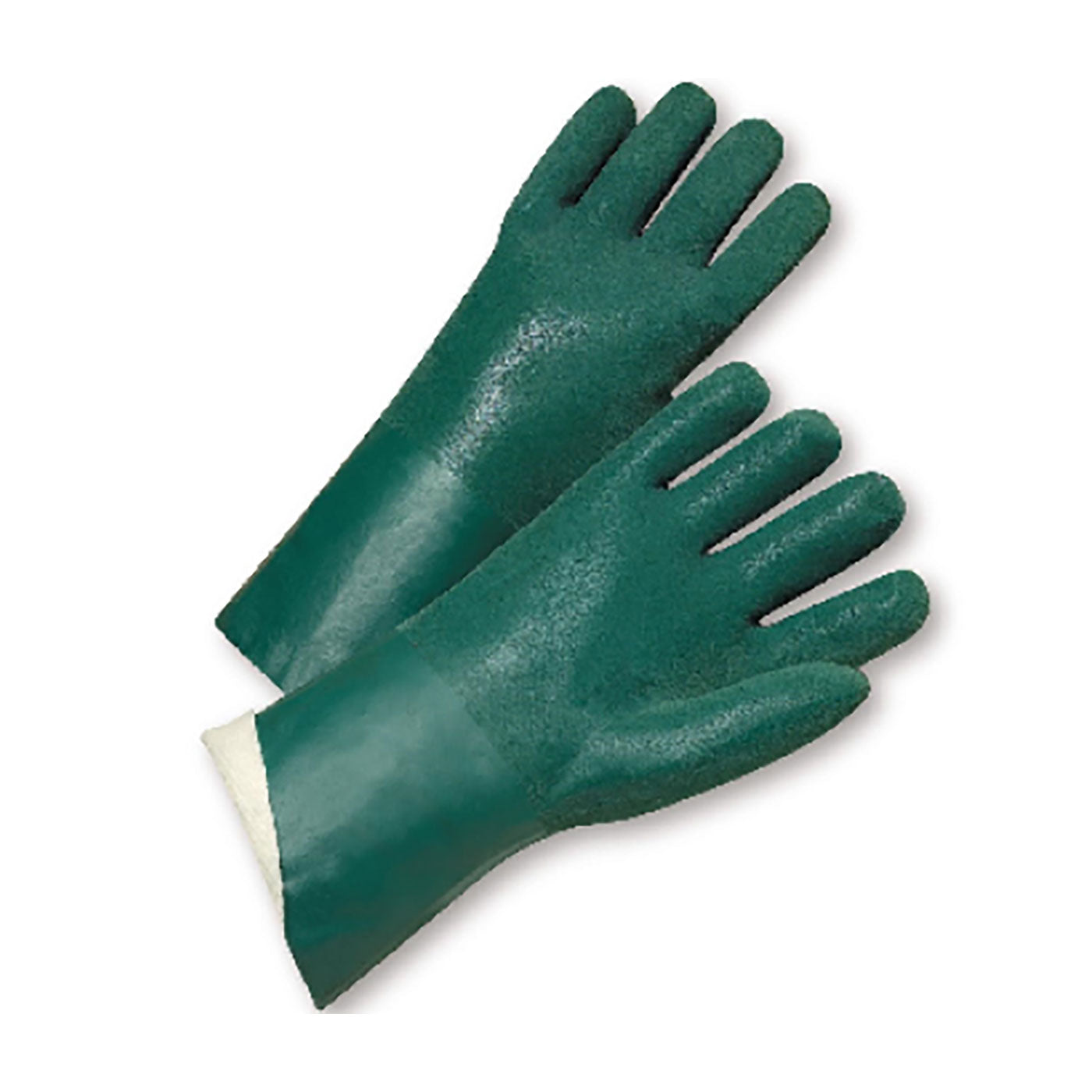 Pip 14 Rough Pvc Glove Green