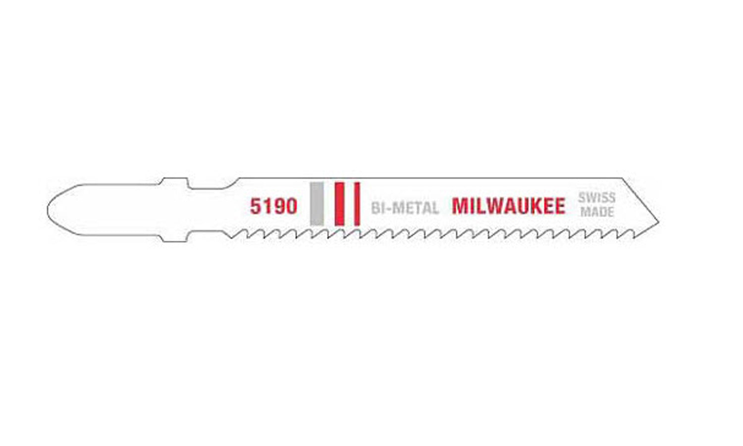 Milwaukee 3" 14 Tpi Bi-Metal Blade 5 Pk