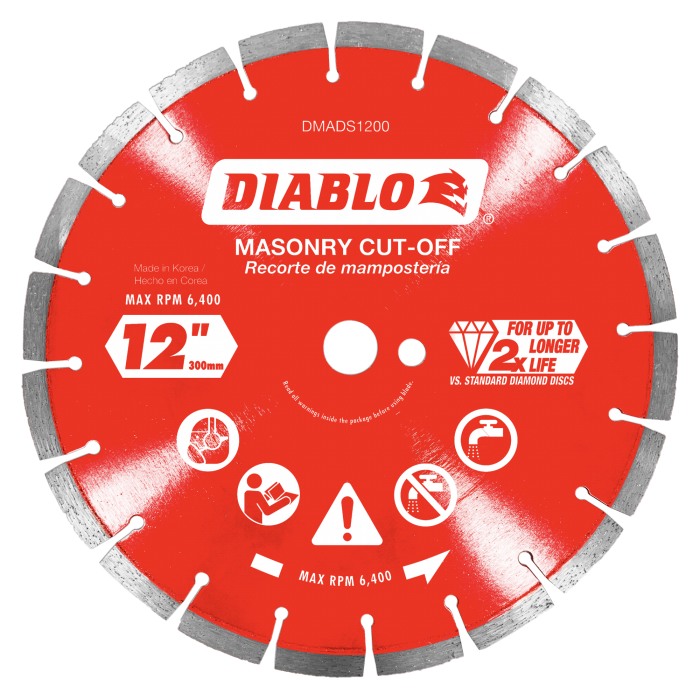 Diablo Disc Cut-Off Dmnd Segmntd 12In