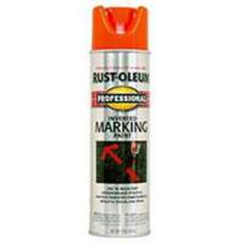 Rustoleum Flour. Orange Marking Paint